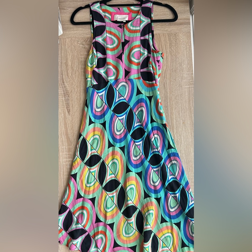 Anthropologie Kenzie Geometric Dress